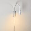 Lampe de chevet Alsea LED Blanc, 1 lumière, Détecteur de mouvement