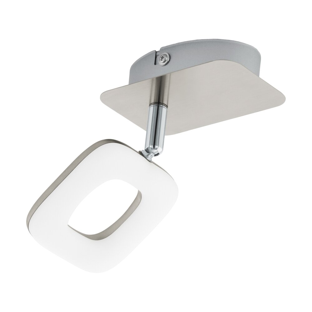 Spot Eglo LITAGO LED Nickel mat, 1 lumière main product photo