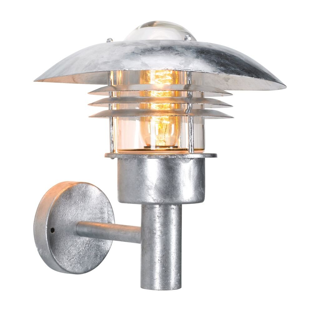 Applique murale KS Verlichting Riga Acier inoxydable, 1 lumière main product photo
