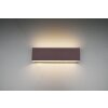 Applique murale Trio Leuchten CONCHA LED Rouille, 2 lumières