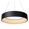 Suspension Lucide TALOWE LED Noir, 1 lumière