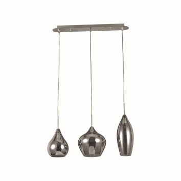 Suspension Ideal Lux SOFT Gris, 3 lumières