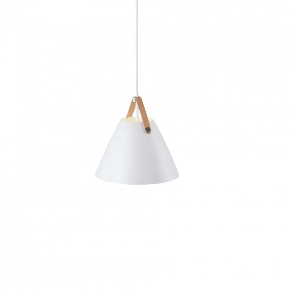 Suspension Design For The People by Nordlux STRAP27 Blanc, 1 lumière main product photo