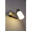 Applique murale Trio 8214 LED Aluminium, Chrome, Acier inoxydable, 1 lumière