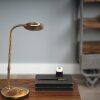 Lampe à poser Steinhauer Zenith LED Bronze, 1 lumière