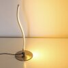 Lampe à poser Leuchten-Direkt Wave LED Acier inoxydable, 1 lumière