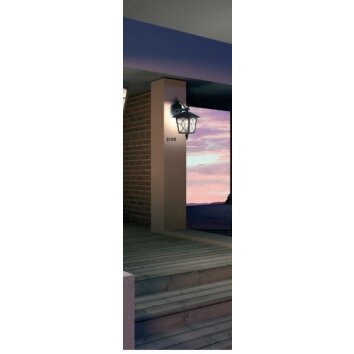 Lampe d'extérieur Globo ATLANTA Brun, Rouille, Transparent, 1 lumière