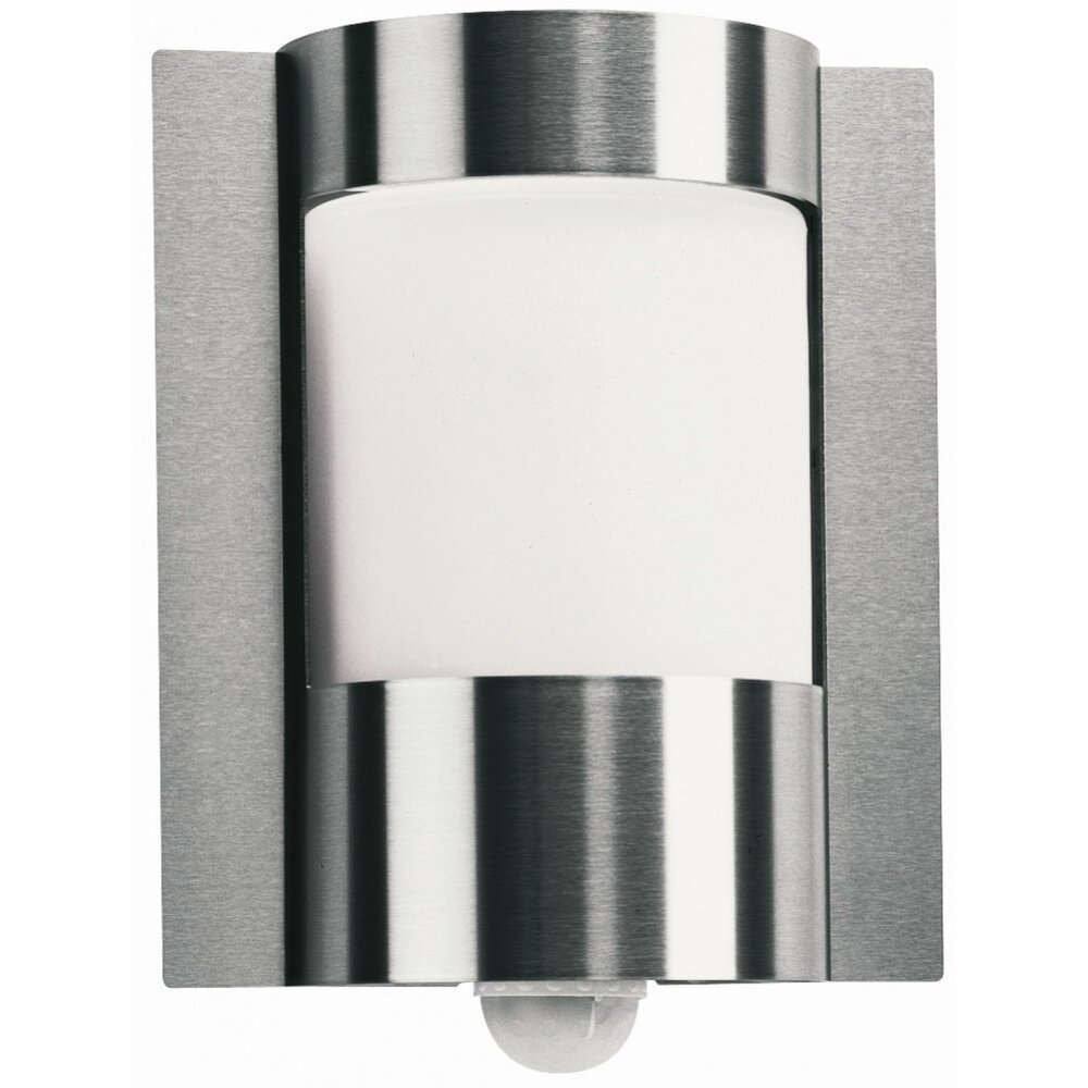 Applique extérieure avec détecteur Albert Acier inoxydable, 1 lumière, Détecteur de mouvement main product photo
