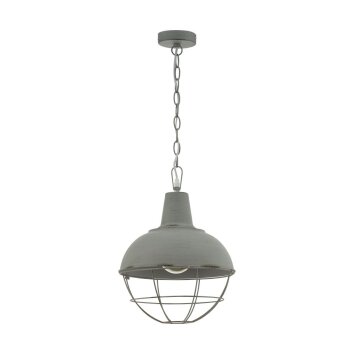 Suspension EGLO CANNINGTON Gris, 1 lumière