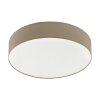 Plafonnier Eglo ROMAO LED Blanc, 1 lumière, Télécommandes
