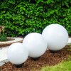 Set de boules lumineuses Miau Blanc, 3 lumières