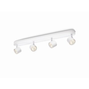 Spot Philips STAR LED Blanc, 4 lumières