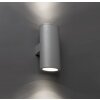 Lampe murale d'extérieur Faro Piston Gris, 2 lumières