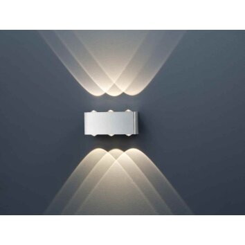 Applique Trio ABERDEEN LED Nickel mat, 6 lumières