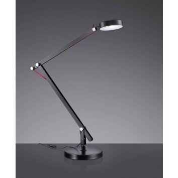 Lampe de table Trio AMSTERDAM LED Noir, 1 lumière