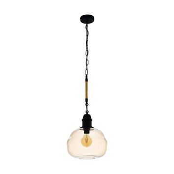 Suspension Eglo MARYSVILLE Noir, 1 lumière
