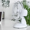 Ventilateur de table Sopot Chrome, Blanc