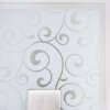 Applique murale carrée Acier inoxydable, Blanc, 1 lumière
