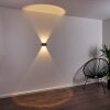 Applique murale d'extérieur Abaiang LED Gris, 1 lumière