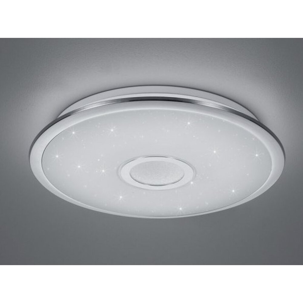 Plafonnier Trio OSAKA LED Chrome, 1 lumière, Télécommandes main product photo