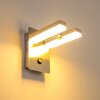 Applique murale Sakami LED Nickel mat, 2 lumières