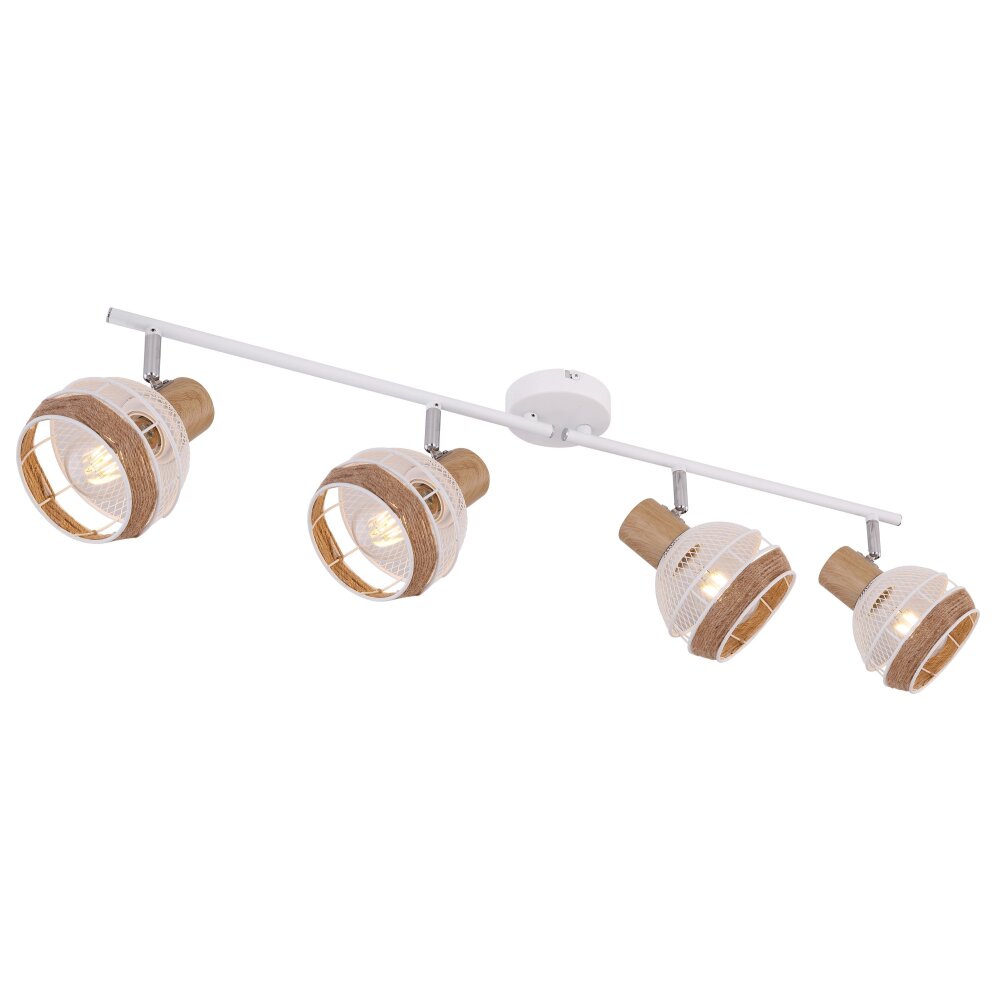 Spot Globo WIDY Blanc, 4 lumières main product photo