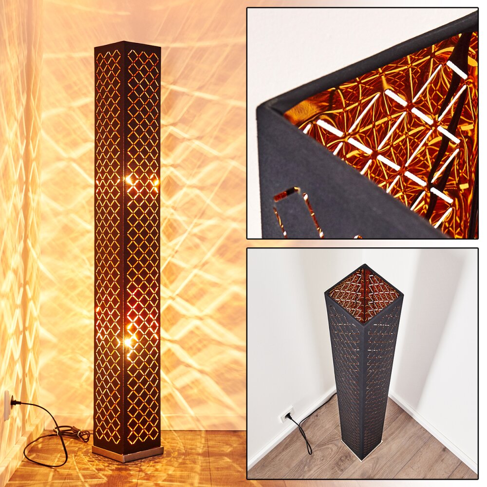 Lampadaire Astille Nickel mat, 2 lumières main product photo