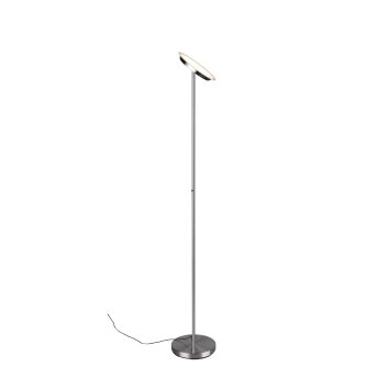 Lampadaire Reality Ponda LED Nickel mat, 1 lumière