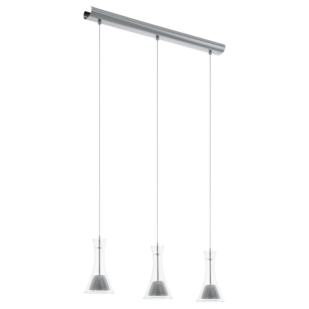 Suspension Eglo MUSERO LED Nickel mat, 3 lumières main product photo