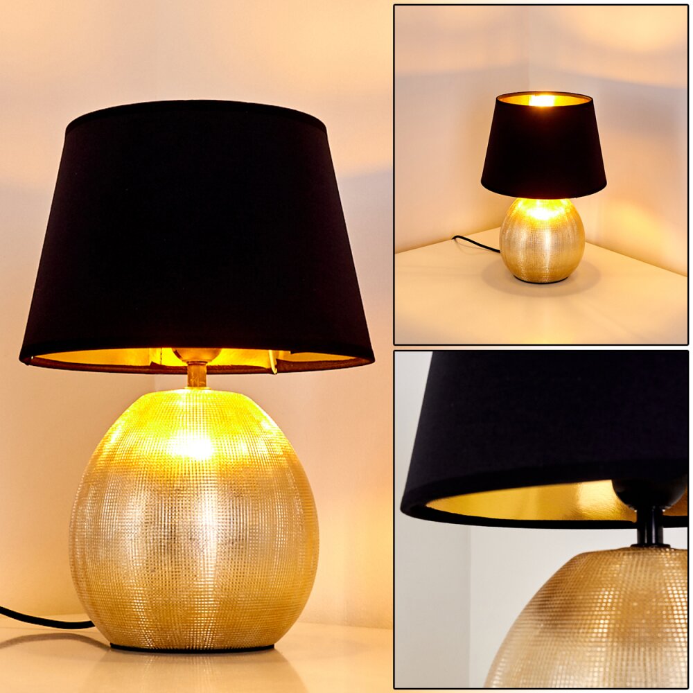 Lampe à poser Stampa Or, 1 lumière main product photo