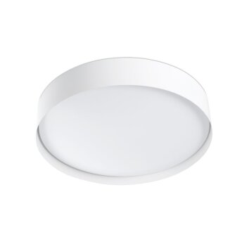 Plafonnier Faro Barcelona Vuk LED Blanc, 1 lumière