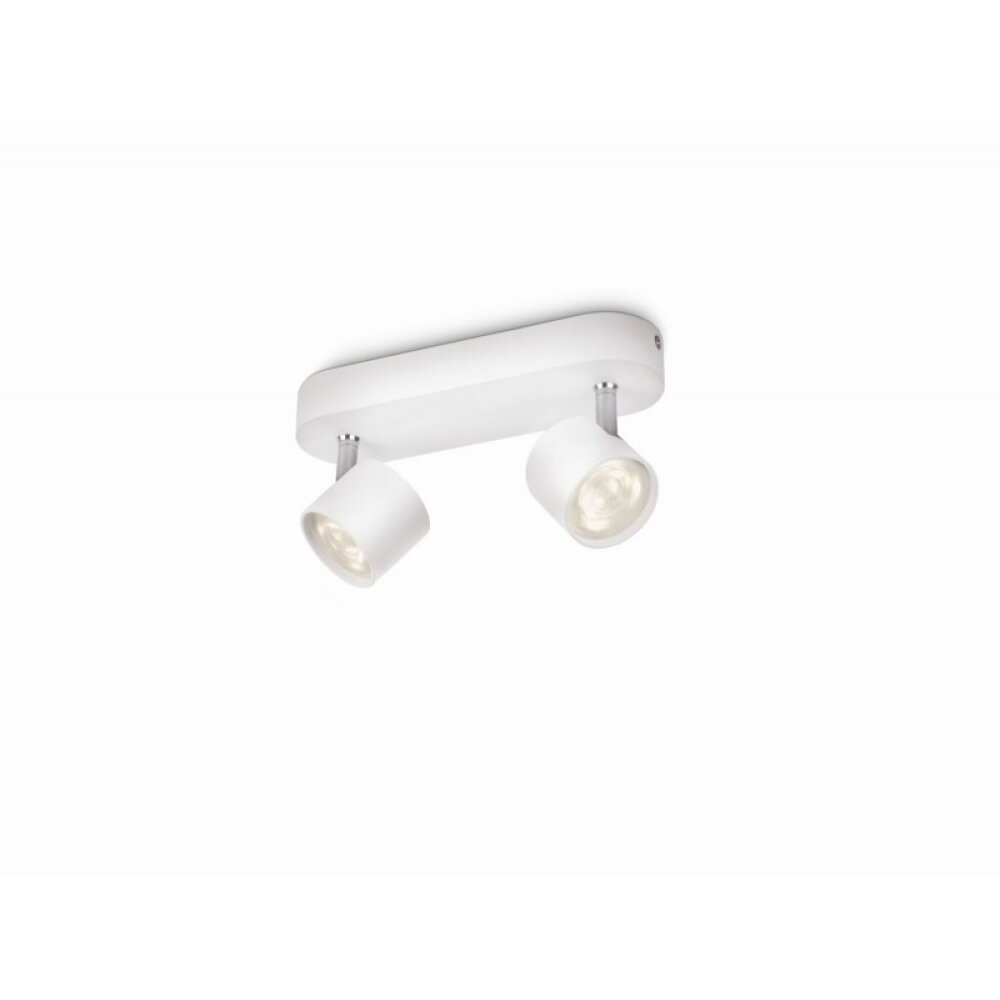 Spot Philips STAR LED Blanc, 2 lumières main product photo