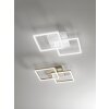 Plafonnier Fabas Luce Bard LED Blanc, 1 lumière