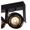 Spot de plafond Lucide GRIFFON Noir, 2 lumières