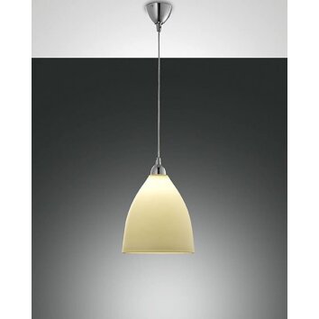 Suspension Fabas Luce PROVENZA Chrome, 1 lumière