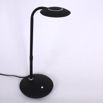 Lampe à poser Steinhauer Zenith LED Noir, 1 lumière