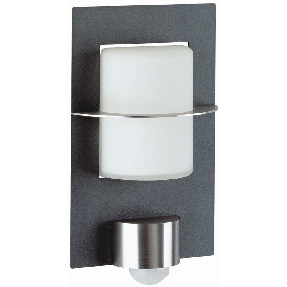 Applique extérieure Albert 140 Anthracite, 1 lumière, Détecteur de mouvement main product photo