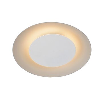 Plafonnier Lucide FOSKAL LED Blanc, 1 lumière