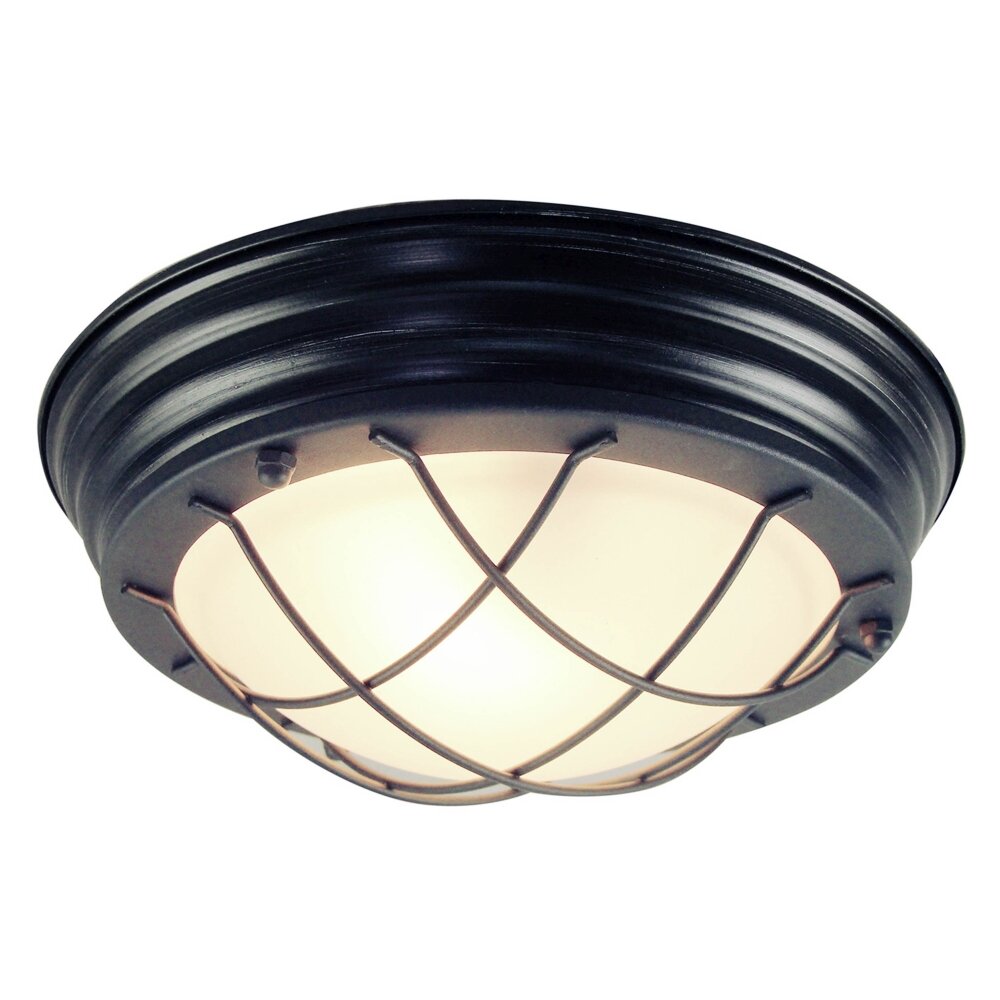 Plafonnier Brilliant Typhoon Noir, 1 lumière main product photo