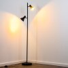 Lampadaire Mavas Noir, 2 lumières