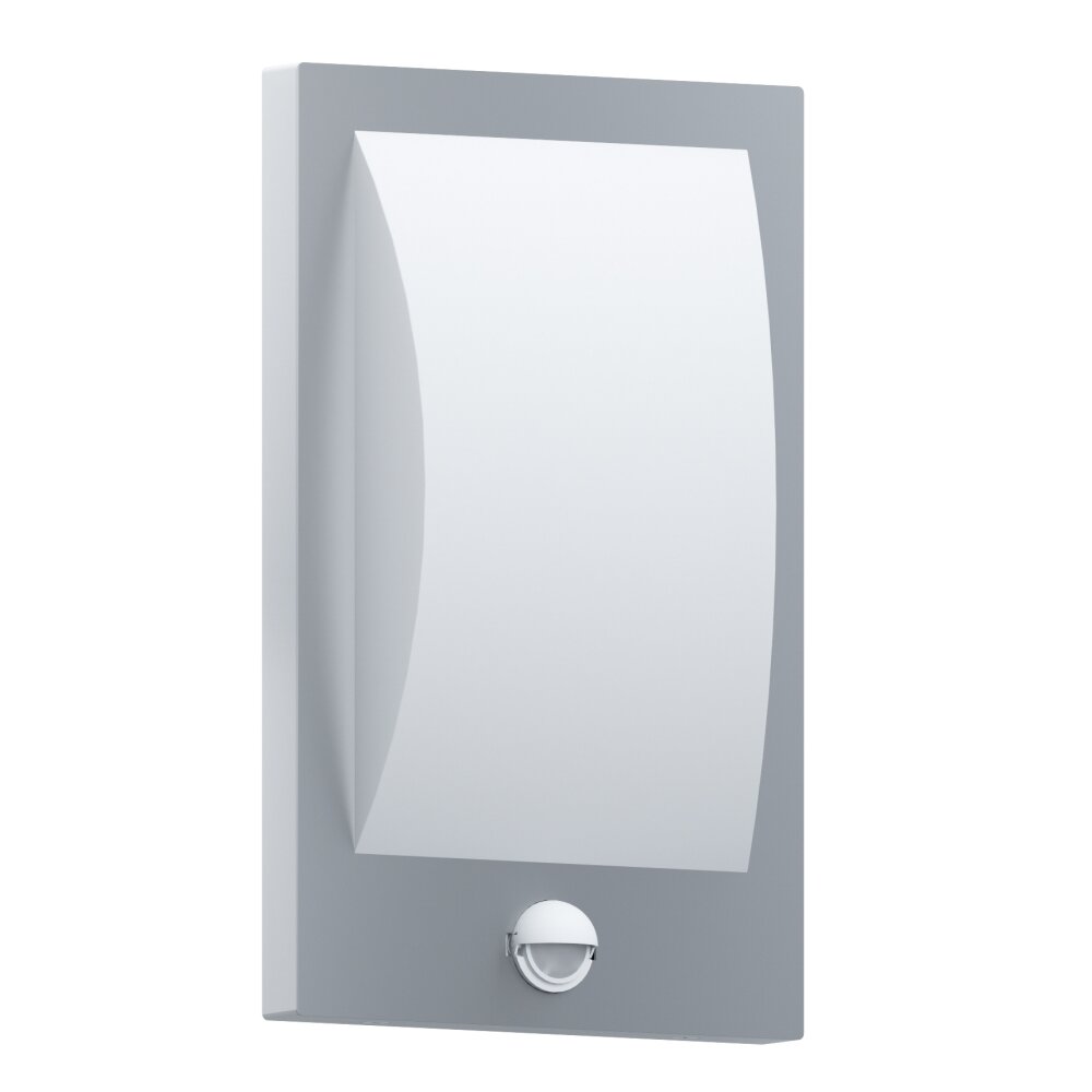 Applique murale d'extérieur Eglo VERRES Acier inoxydable, Blanc, 1 lumière, Détecteur de mouvement main product photo