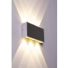 Applique murale Bleuchten Stream LED Aluminium, 6 lumières