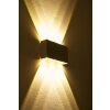 Applique murale Bleuchten Stream Aluminium, 6 lumières