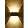Applique murale Bleuchten Stream Aluminium, 6 lumières