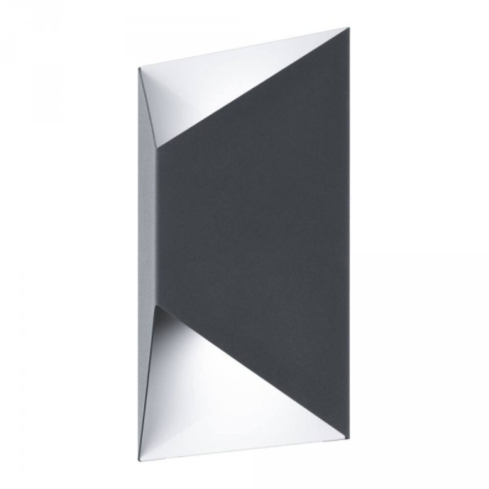 Applique murale d'extérieur Eglo PREDAZZO LED Anthracite, Blanc, 2 lumières main product photo