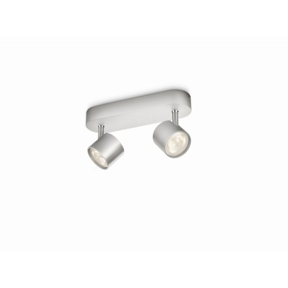 Spot Philips STAR LED Aluminium, 2 lumières main product photo