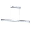 Lampe suspendue Eglo CARDITO 1 LED Chrome, Aspect cristal, 1 lumière