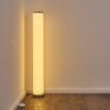 Lampadaire Tumba LED Blanc, 1 lumière, Télécommandes, Changeur de couleurs