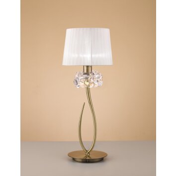 Lampe à poser Mantra LOEWE Brun, 1 lumière