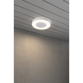 Plafonnier Konstsmide Carrara LED Blanc, 1 lumière, Télécommandes